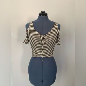 Striped Crop Top